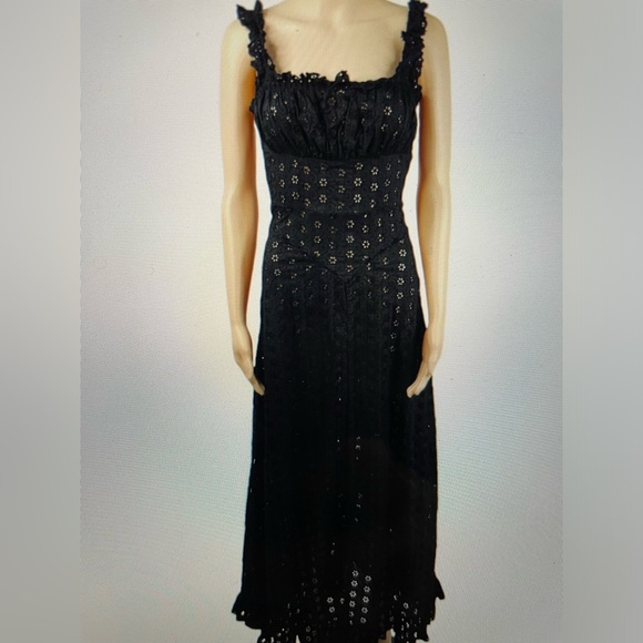 Doen Roma dress BLACK NWT - Picture 2 of 6